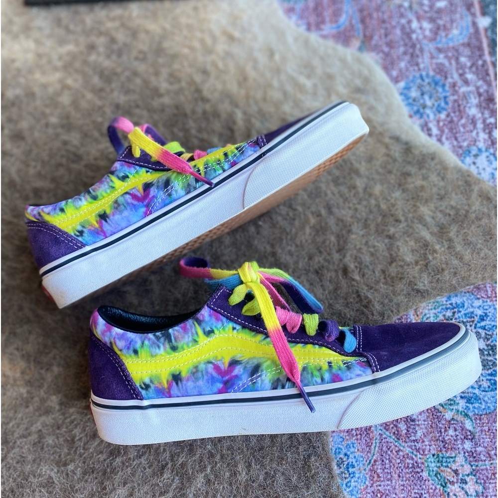 🧨🧨Vans Old Skool Misterio Tie Dye Sneakers unisex men 8 / women 9.5